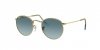 OKULARY RAY-BAN® ROUND METAL RB 3447 001/3M 50 ROZMIAR M